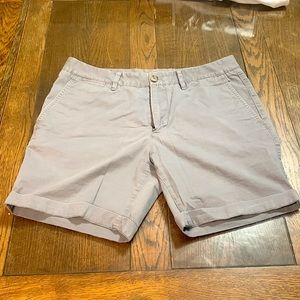 Bonobos Slim Fit Gray Slate Shorts - Size 32 - 7 inch inseam